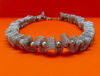 Image de « Net Fantaisie » ensemble de collier et de bracelet en argent sterling, résille entrecoupée de perles rondes polies