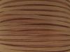 Picture of 3x1,2 mm, Ultra suede synthetic lace, natural suede brown, 5 meters
