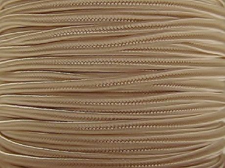 Picture of Soutache, rayon ribbon, 3 mm, Dutch beige white or linen white, 5 meters