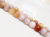 Image de 8x8 mm, perles rondes, pierres gemmes, agate australienne, multicolore, naturelle