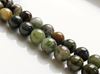 Picture of 8x8 mm, round, gemstone beads, Chinese jade, green, natural