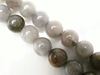 Picture of 6x6 mm, round, gemstone beads, labradorite, natural, AB-grade