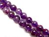Picture of 6x6 mm, round, gemstone beads, amethyst, natural, AB-grade