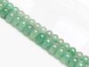 Image de 5x8 mm, perles rondelles, pierres gemmes, aventurine, verte, naturelle