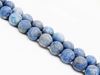 Image de 8x8 mm, perles rondes, pierres gemmes, lapis lazuli, dépoli