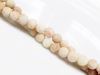 Image de 6x6 mm, perles rondes, pierres gemmes, pierre de soleil, jaune pêche, naturelle, dépolie