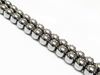 Image de 8x8 mm, perles rondes, pierres gemmes, hématite, qualité A