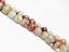 Picture of 8x8 mm, round, gemstone beads, impression jasper, natural