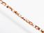 Picture of 3x3 mm, Czech faceted round beads, crystal, transparent, half tone rose gold mirror