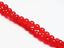 Picture of 6x6 mm, round, gemstone beads, jade, red, A-grade