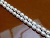 Picture of 6-7 mm, rice, organic gemstone beads, freshwater pearls, white