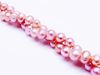 Picture of 6-7 mm, potato, organic gemstone beads, freshwater pearls, lilac pink