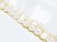 Picture of 7-8 mm, medium nuggets, organic gemstone beads, freshwater pearls, natural, white