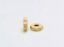 Picture of 4x7 mm, Greek Ceramic, Gear-Shaped Spacer Beads, limestone beige, matte, 50 pieces