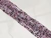 Image de Perles de rocailles tchèques, taille 11/0, pré-enfilé, mélange de lilas clair, foncé et vif