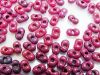 Picture of 2x4 mm, Japanese peanut-shaped seed beads, opaque, old rose, 20 grams