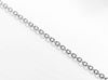 Picture of Chain for pendant, Italian sterling silver, rolo link and spring ring clasp, 40 cm