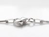 Picture of Chain for pendant, Italian sterling silver, snake link and lobster clasp, 50 cm
