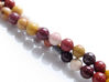 Picture of 6x6 mm, round, gemstone beads, Mookaite Windalia Radiolarite, natural, A-grade