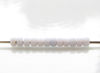 Image de Perles de rocailles japonaises, rondes, taille 11/0, Toho, opaque, gris clair, dépoli