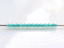 Picture of Japanese seed beads, round, size 11/0, Toho, light sea green, Ceylon luster