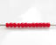 Image de Perles de rocailles japonaises, rondes, taille 11/0, Toho, opaque, rouge poivron