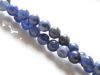Picture of 6x6 mm, round, gemstone beads, sodalite, natural
