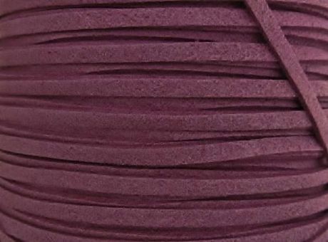 Picture of 3x1,2 mm, Ultra suede synthetic lace, purple, 5 meters